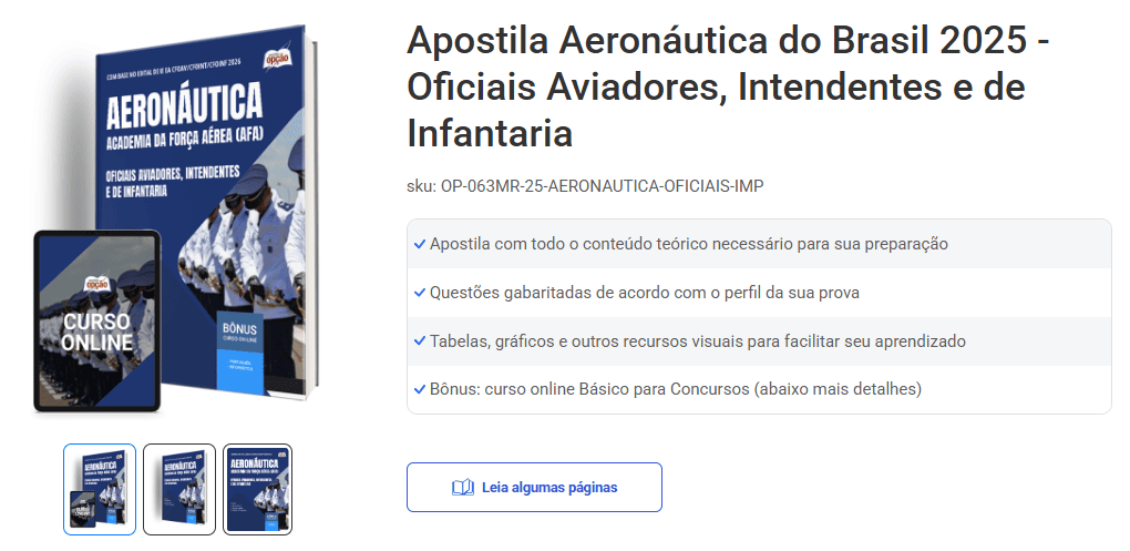 Apostila da Academia da Força Aérea